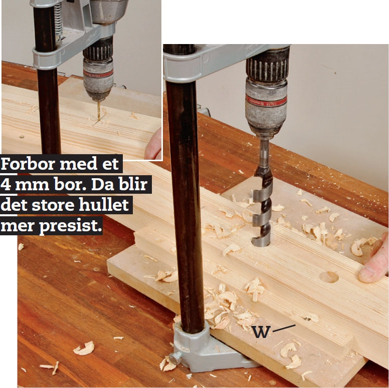 Bygge rekkverk trapp inne