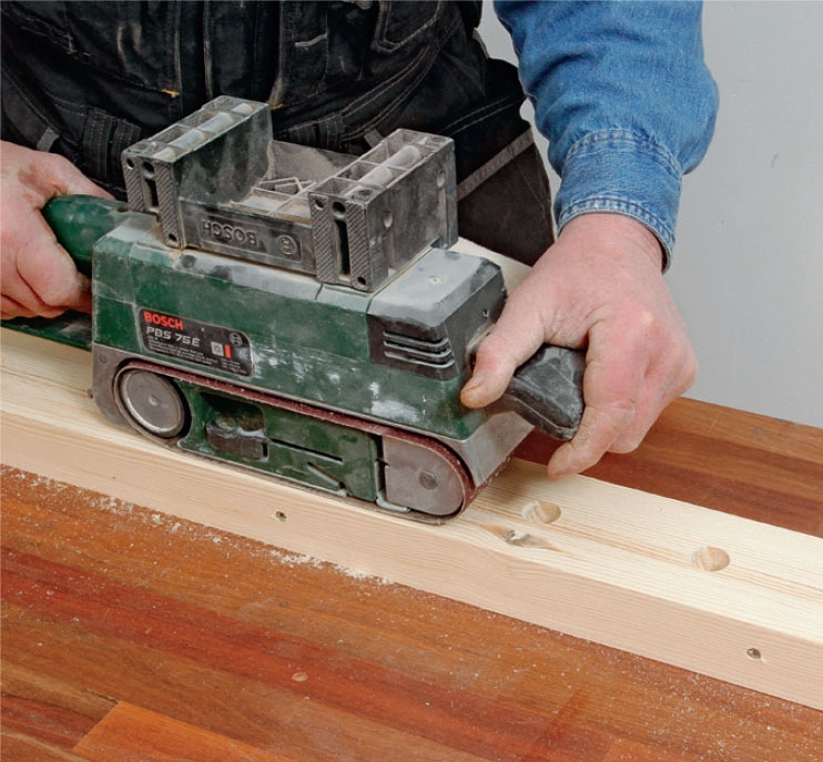 Bygge rekkverk trapp inne