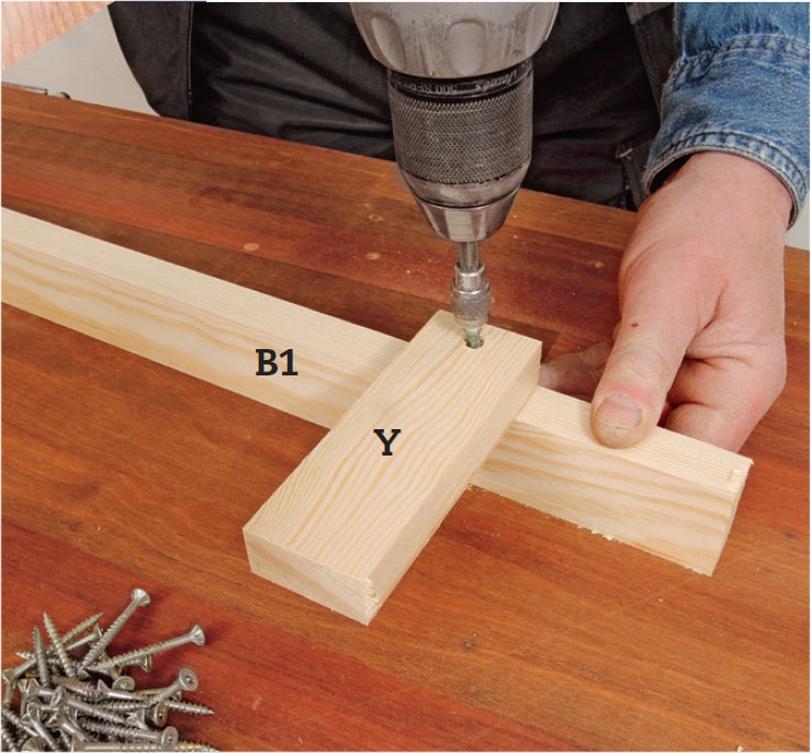 Gelænder indendørs gør det selv