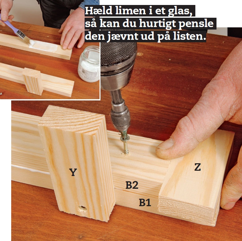 Gelænder indendørs gør det selv