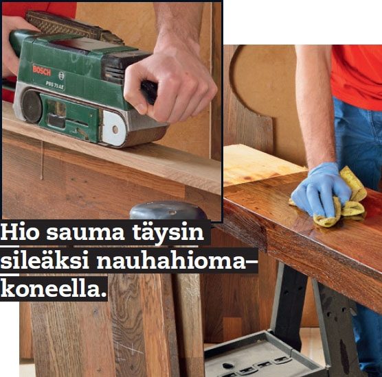 Vanhojen portaiden päällystäminen: Öljyä valmiit askelmat