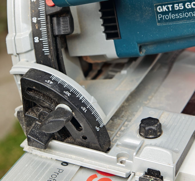 Markera på framsidan av spjälorna