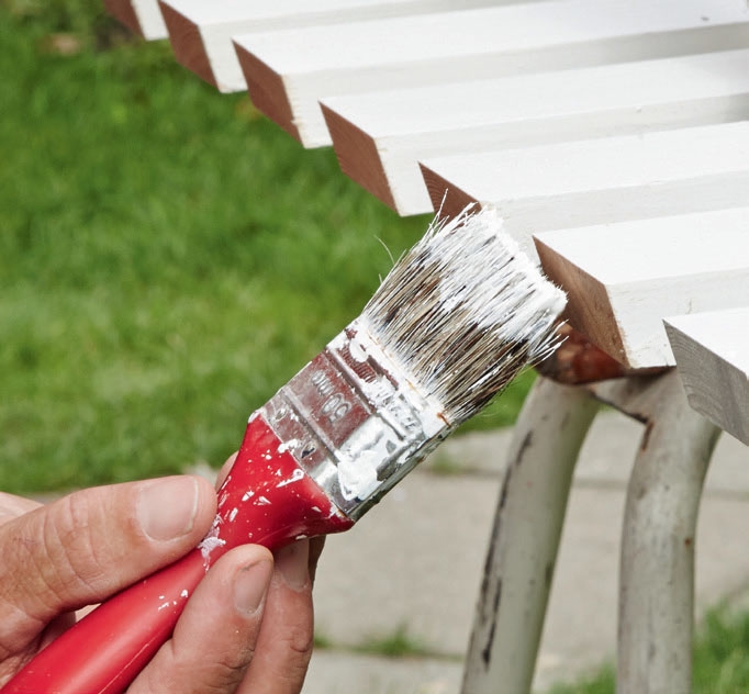 Avsluta genom att måla ett par gånger