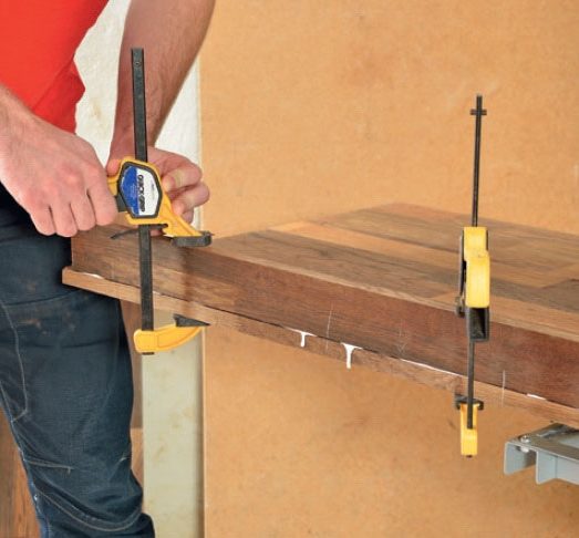 Nye trappetrinn: Spenn sammen delene