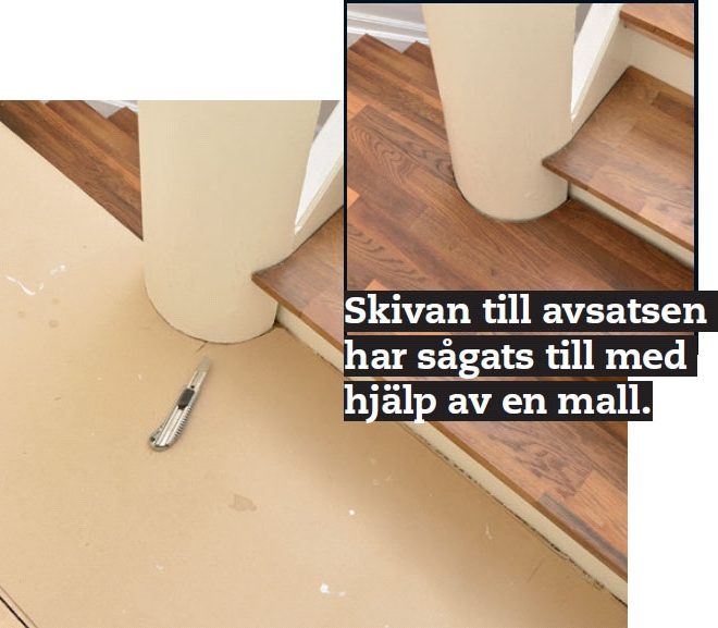 Renovera trappa billigt: Mät trappavsatsen