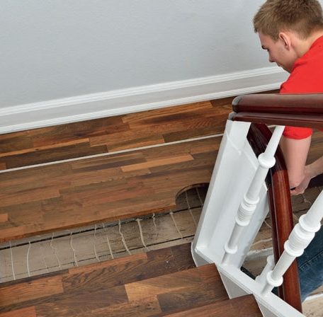 Renovera trappa billigt: Skjut ihop skivorna