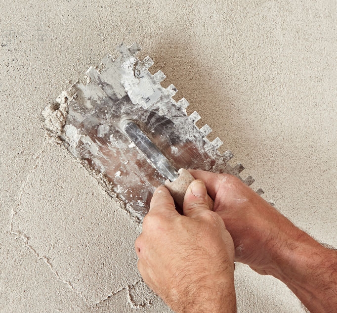 Kellarin eristäminen: Tasoita seinä jälleen seuraavana päivänä