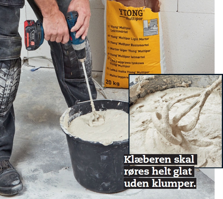 Isolering af kælder: Rør en spandfuld specialklæber op