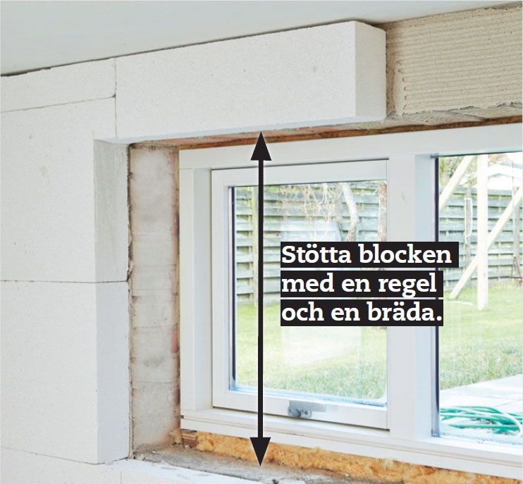 Isolera källare: Så här monteras blocken runt fönster