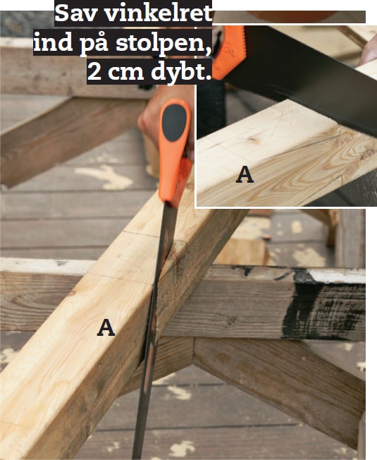 Sejldug: Sav hakkene ud med en fukssvans.