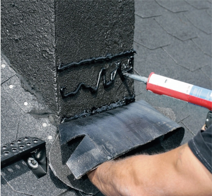 Inddækning skorsten