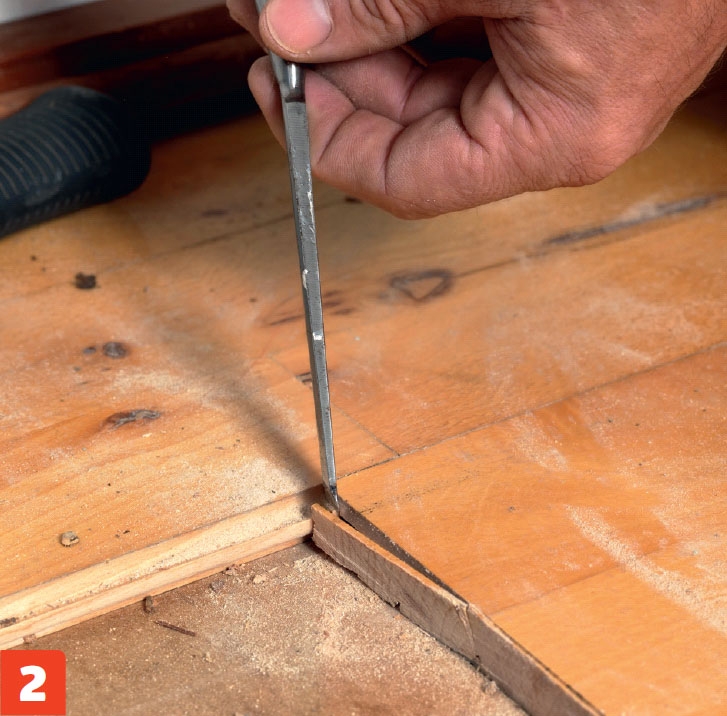 Reparere parkett vannskade