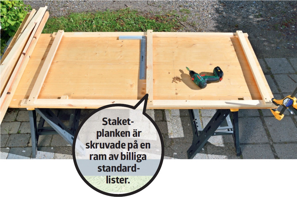 Bygg förvaring släpvagn