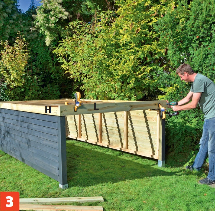 Bygg förvaring släpvagn