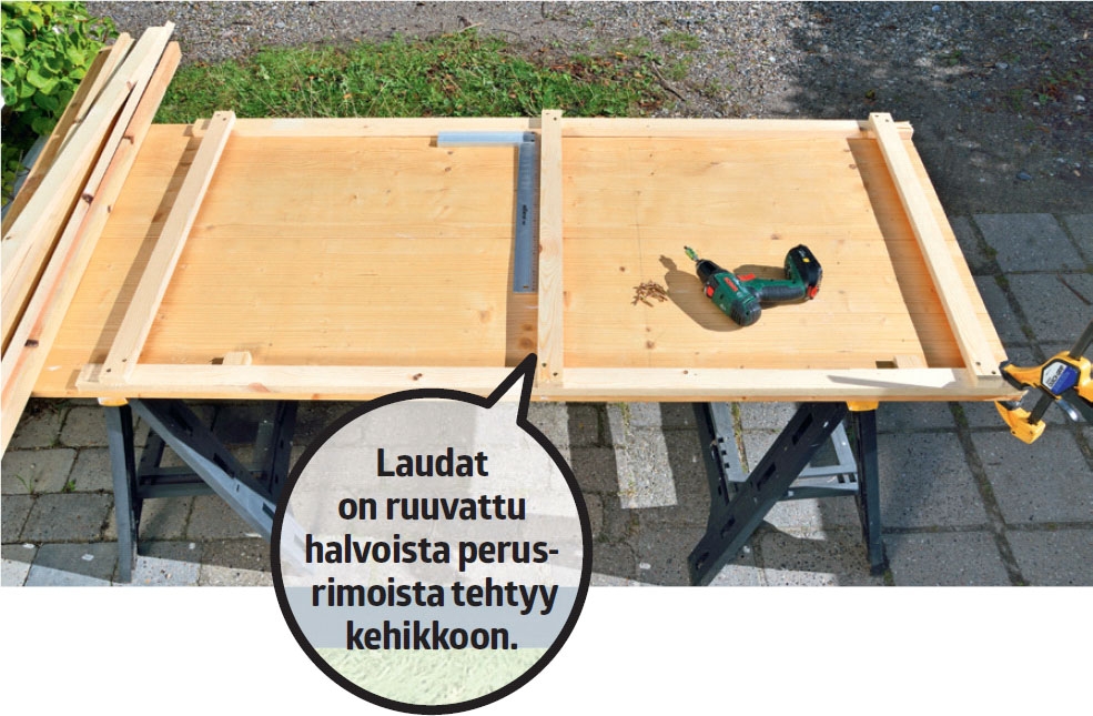 Mönkijän peräkärry tee se itse