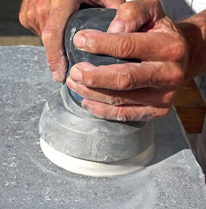 Poleret betongulv gør det selv