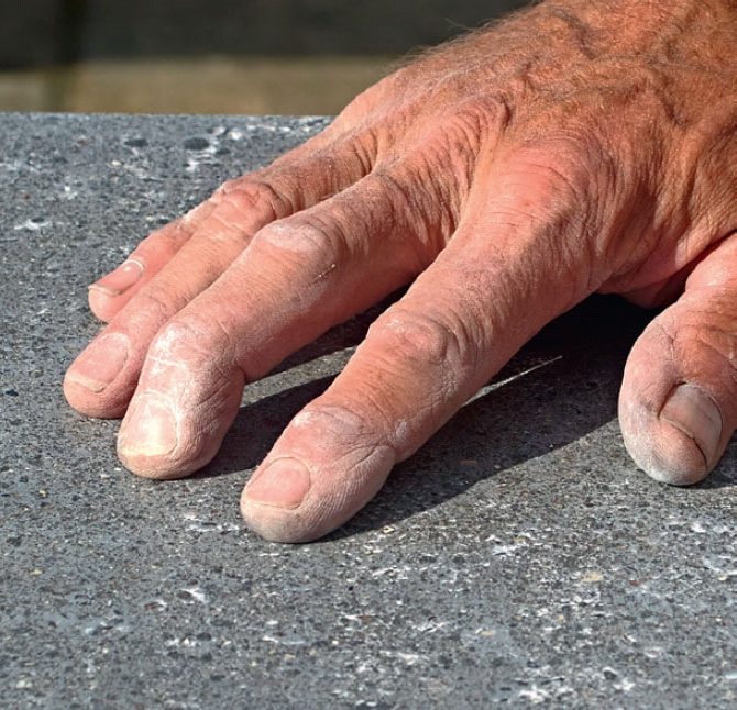 Poleret betongulv gør det selv