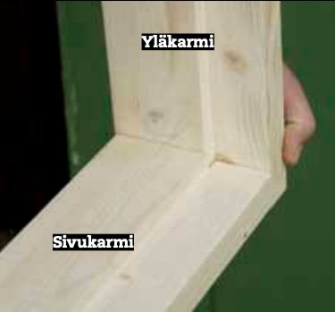 Uusi karmi vanhaan oveen