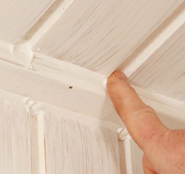 Maling af listeloft: Så glatter vi fugemassen i hullerne ud