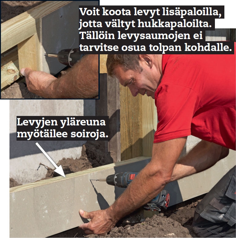 Rakenna tehokas meluaita