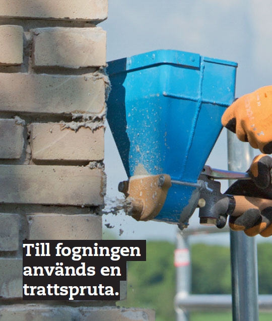 Fyll fogarna med nytt fogbruk