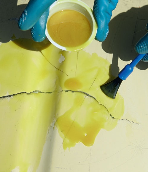 Glasfiber reparation