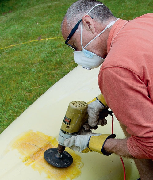 Glasfiber reparation