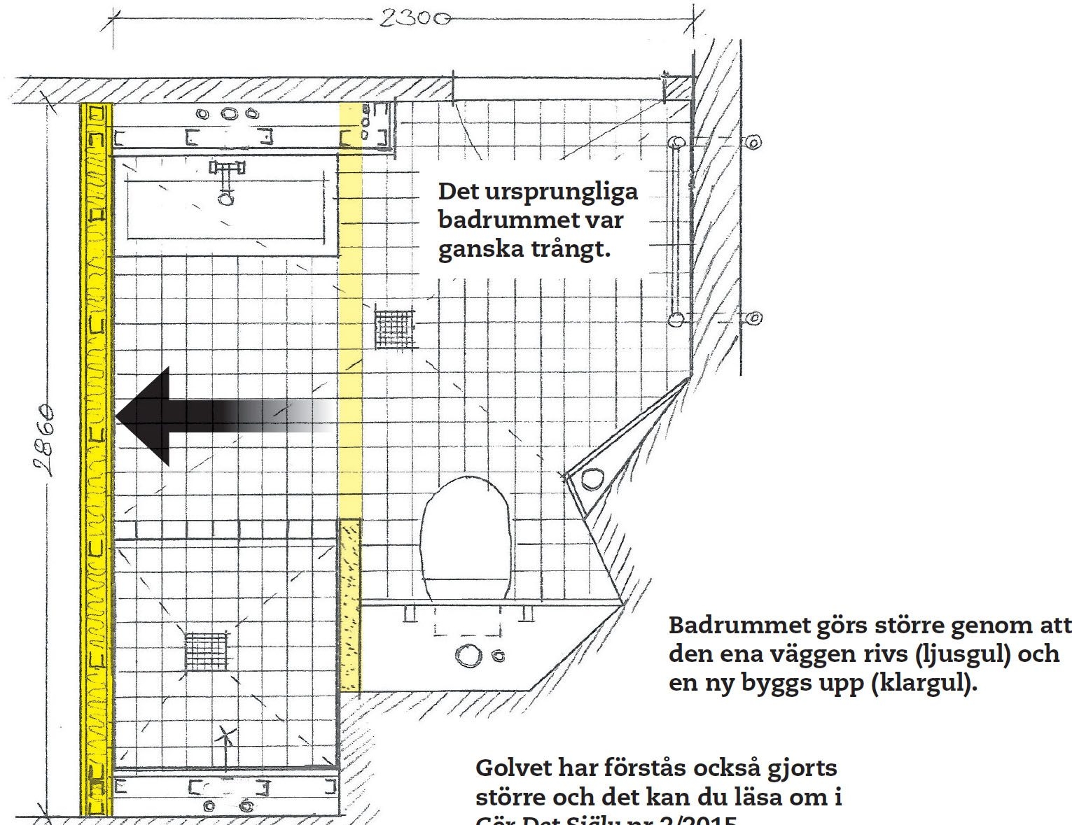 Säker innervägg till badrummet | Gör Det Själv