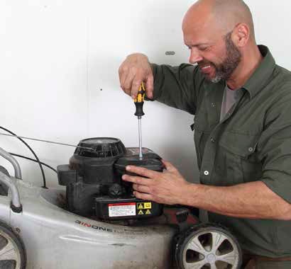 Sett maskinen i en god arbeids­høyde