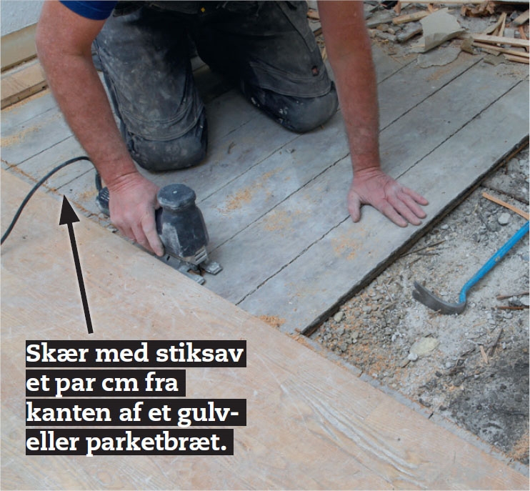 Støbe gulv badeværelse