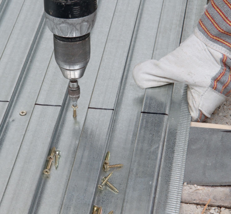 Støbe gulv badeværelse