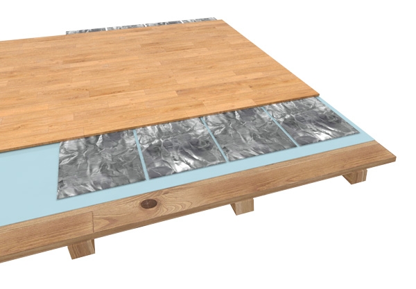 Sähkölattialämmitys: Sähkökaapelit ohuessa rakenteessa