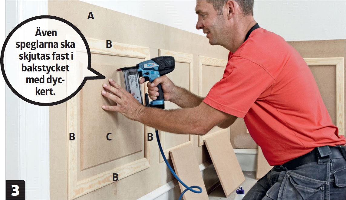 Så bygger du höga paneler