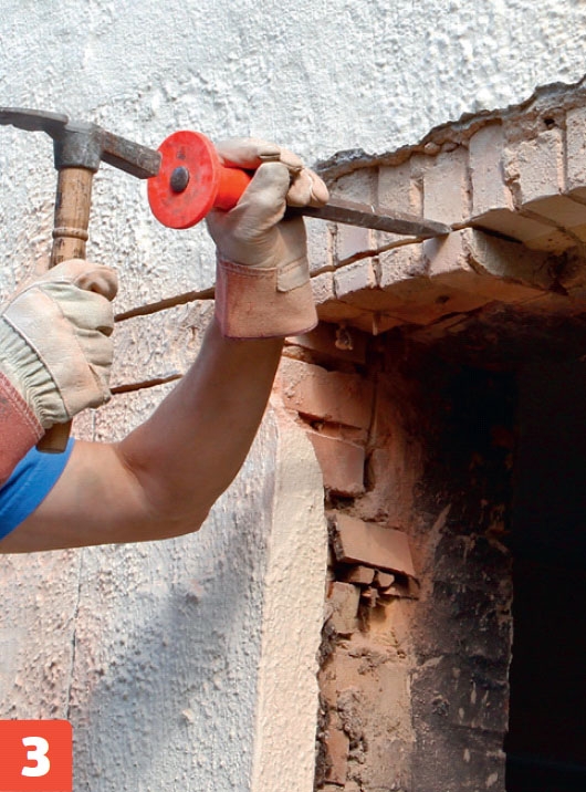 Uuden oviaukon tekeminen ulkoseinään