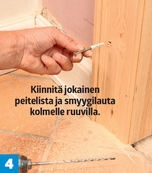 Uuden oviaukon tekeminen ulkoseinään