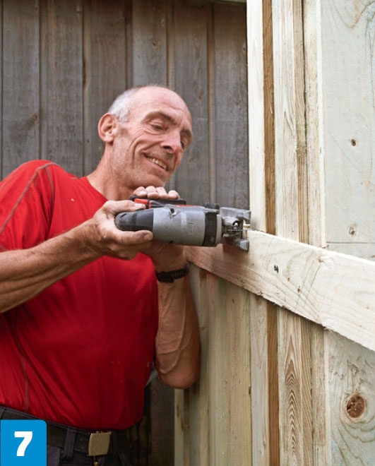 Regnvannsbeholder skjul