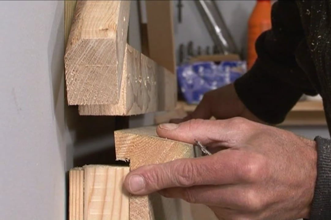 Julkisivu vinovuorilaudasta