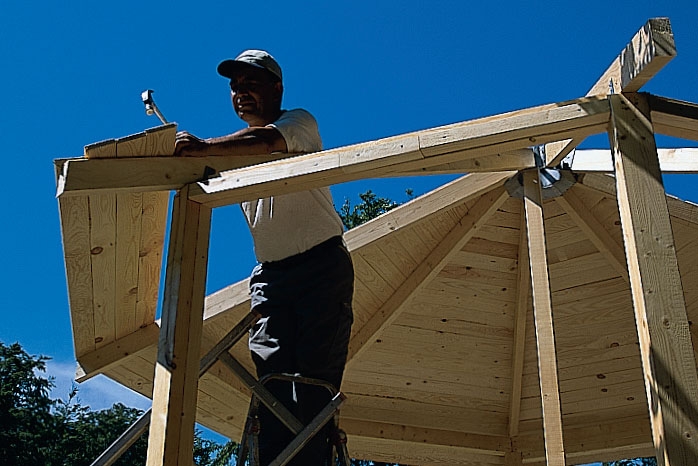 Byg 8 kantet pavillon