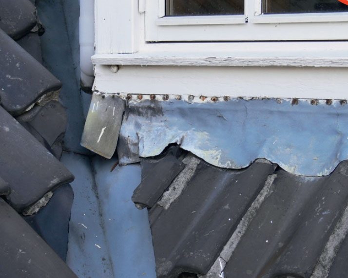 Sprickor i täckplåtar