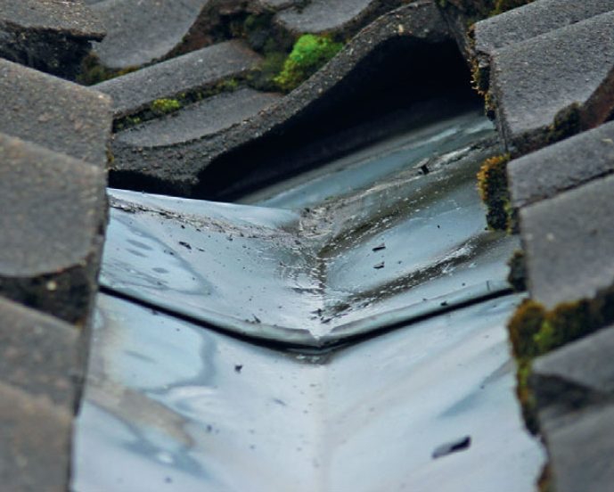 Otäta vinkelrännor ska bytas ut