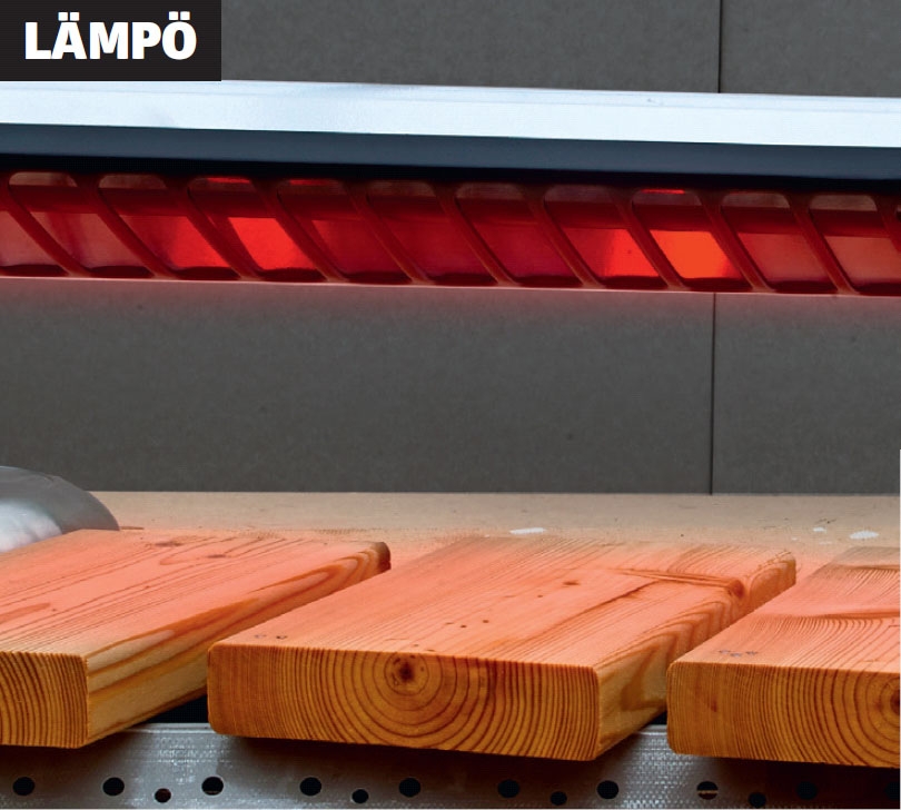 Puuöljyttyjen kapuloiden lämpö testi