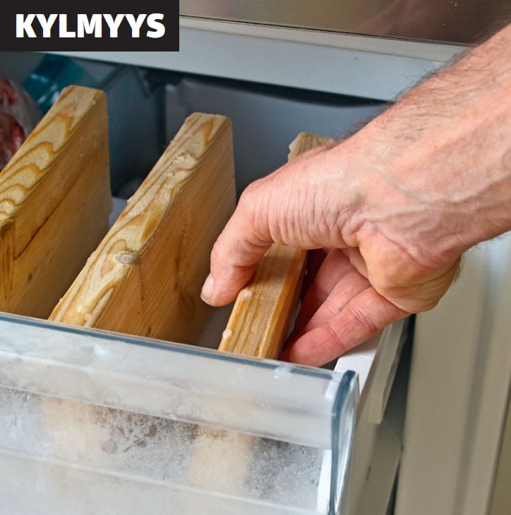 Puuöljyttyjen kapuloiden kylmyys testi