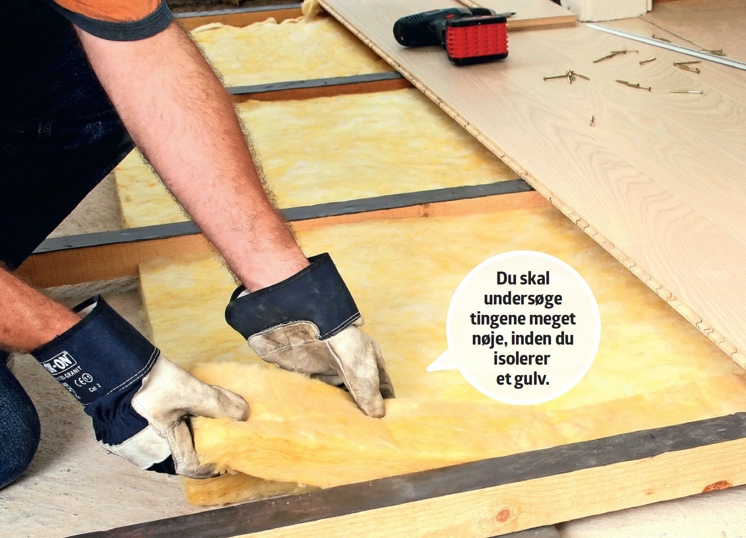 Isolering hus: Gulve med fugtproblemer