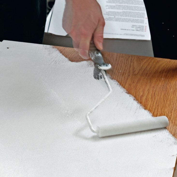 Maling af nye køkkenlåger