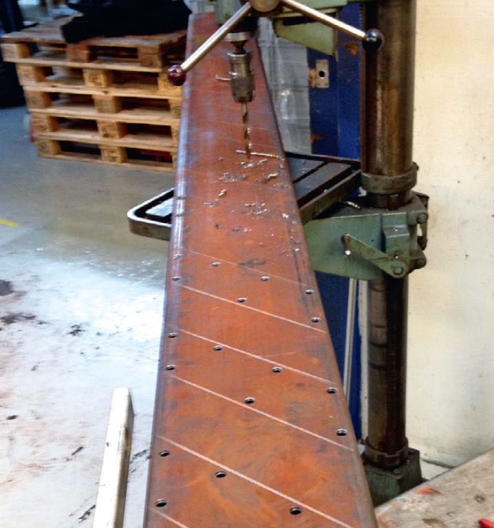 Svævende trapper: Vangen er klar til