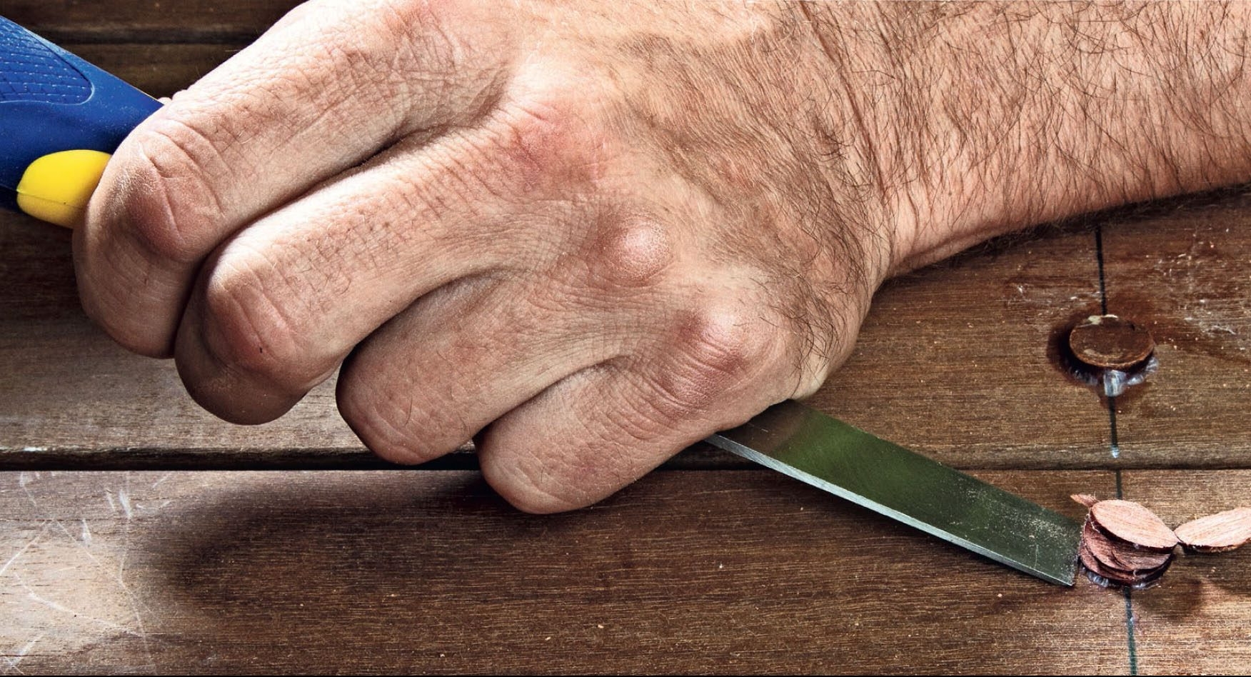 Skjulte skruer terrasse