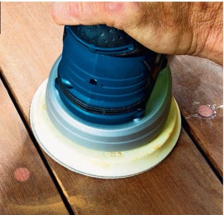 Skjulte skruer på terrassen