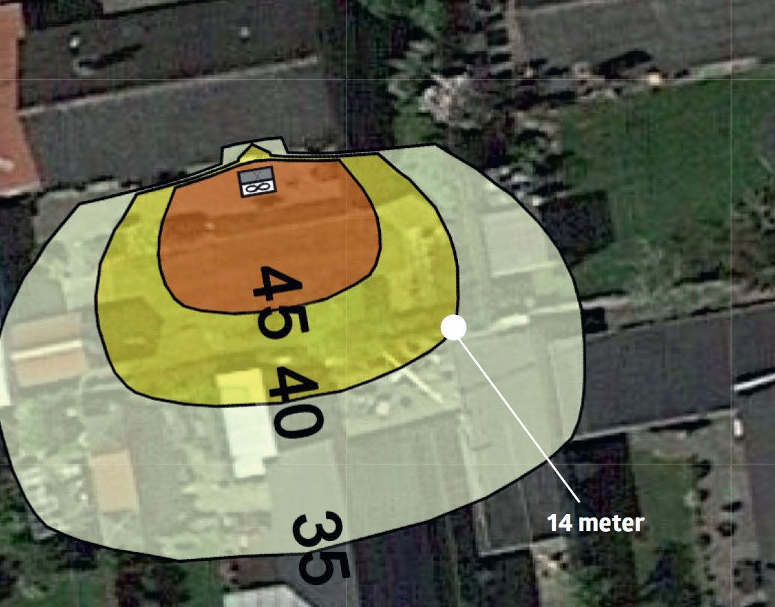 Dämpa ljud värmepump: 72 decibel