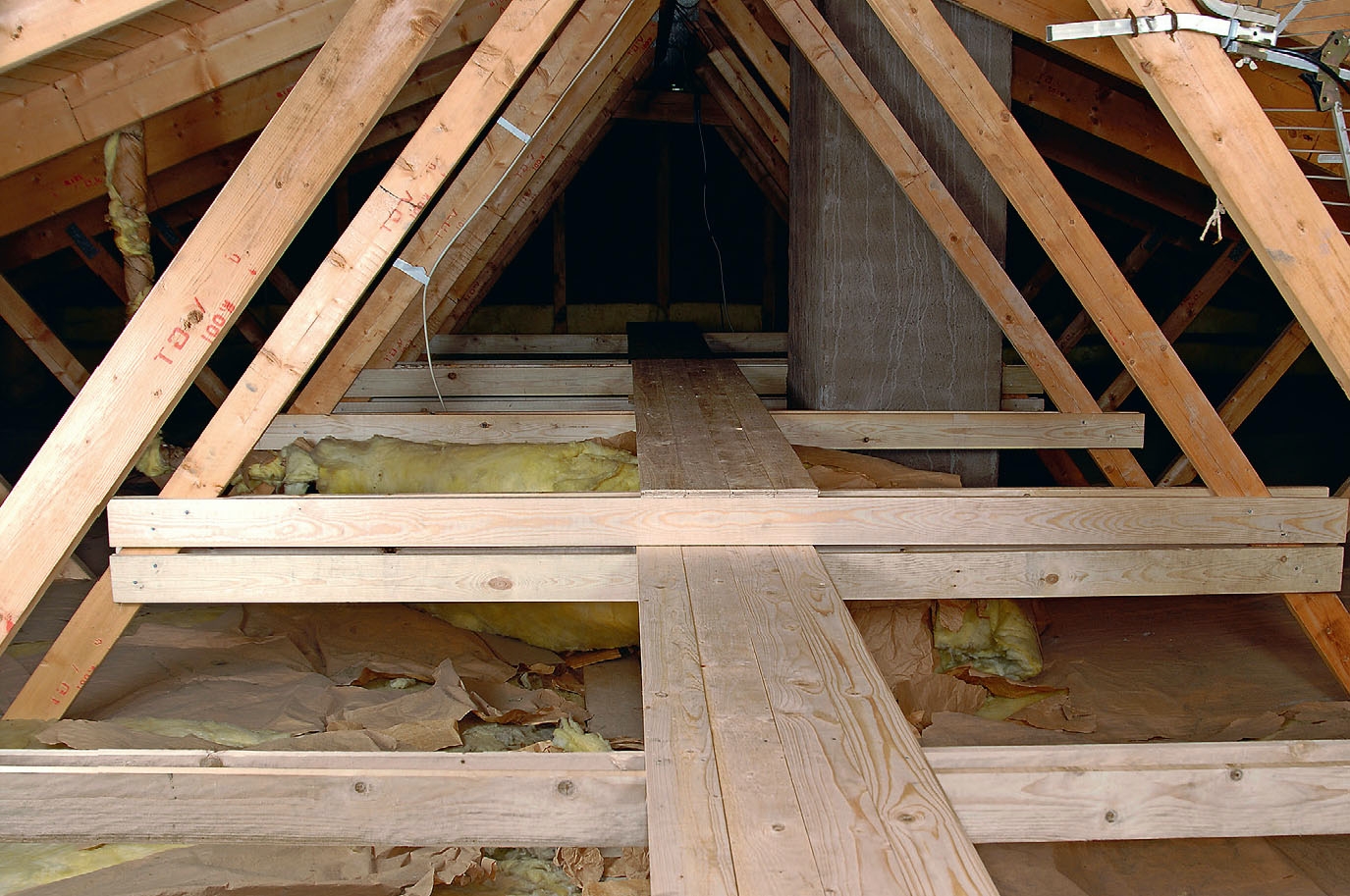 Åpen himling: Åpne tak til loft