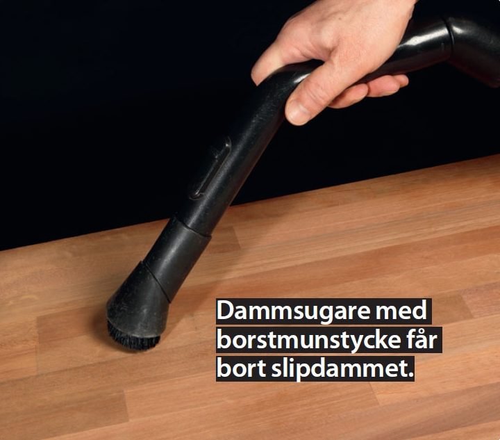 Olja till bänkskivan